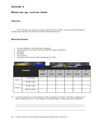 Free shipping on orders of $165 or more. Activity 1 Heat Transfer Heat Temperature