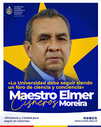 Hoy recordamos con cariño al maestro Elmer Cisneros Moreira, maestro de  generaciones que desde su gestión como rector de esta casa de estudios  contribuyó al fortalecimiento de la educación superior nicaragüense. Su