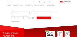 شرح حجز تذاكر القطار في سويسرا
