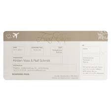 Maybe you would like to learn more about one of these? Ausgefallene Hochzeitseinladung Als Flugticket Boarding Pass