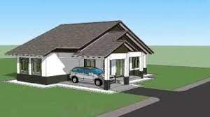 Pelan Rumah B1 04 Pelan Rumah Banglo Setingkat 3 Bilik 2 Bilik Air By Rekabentuk Rumah