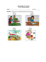 Murid dapat mengenal pasti dan menyatakan nilai daripada cerita. Latihan Nilai Murni Tahun 4