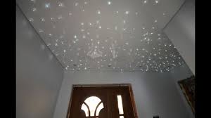 Our fibre optic star ceilings are constructed by hand and delivered to you as a complete unit. Fiber Optic Star Ceiling Stars In Stretch Ceiling Stretch Ceiling With Starry Sky Youtube