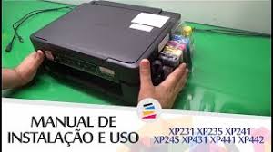 The driver work on windows 10, windows 8.1, windows 8, windows 7, windows vista, windows xp. Tutorial Instalacao E Uso Epson Xp231 Xp235 Xp241 Xp245 Xp431 Xp441 Xp442 E Similares Sulink Youtube