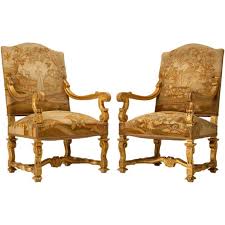 C 1880 Original French Gilt Louis Xiv Style Throne Chairs Throne Chair Vintage Chairs Antique Chairs