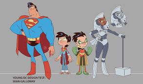 Superman Superman Family Animated Series Boy Concept Art Damian Wayne Jon Kent Hd Wallpaper Peakpx
