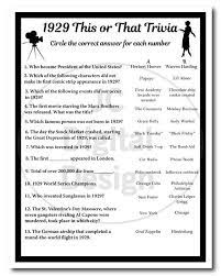 Buzzfeed staff if you get 8/10 on this random knowledge quiz, you know a thing or two how much totally random knowledge do you have? 90th Birthday Party Games Facts About 90 1929 Birthday Trivia Game Gold Party Games Ninety Instant Download Price Is Right Game Party Supplies Paper Party Supplies