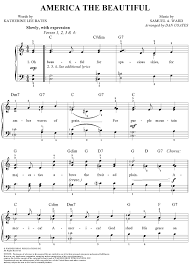 America The Beautiful Sheet Music Alto Sax Sheet Music Patriotic Songs Lyrics