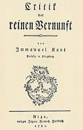Kants werk „kritik der reinen vernunft: Immanuel Kant Wikipedia