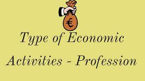 Types Of Economic Activities Profession Business Studies Economic Activity Activities
