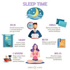 The recommended amount of sleep for a healthy adult is at least seven hours. Sleep Hygiene Tips Information