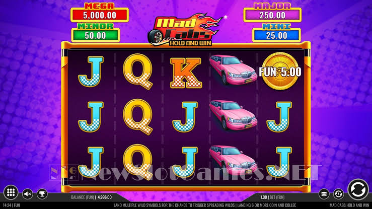 Mad Cabs Hold & Win Slot Review & Demo by Iron Dog - Play Free Online