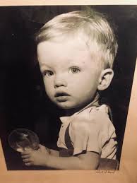 1955- Brother at play- Decatur Court.