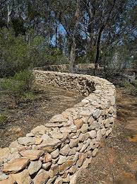 Dry Pack Wall 5 Stone Walls Garden Stacked Stone Walls Dry Stone Wall