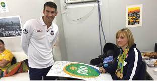 Perhaps katie ledecky will follow in phelps' footsteps and make history yet again when 2020 if katie ledecky continues her dominance in her respected events through the 2020 games, that will. Michael Phelps Is Now Getting Katie Ledecky S Autograph For The Win