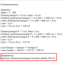 Simak soal dan kunci jawabannya materi matematika kelas 5 sd. Contoh Soal Skala Beserta Penjelasannya Dan Kunci Jawabannya