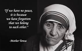 We Belong To Each Other Mother Quotes Mother Teresa Mother Teresa Quotes