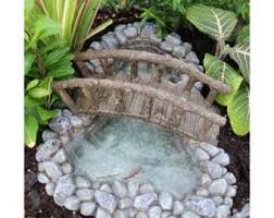 Fee Gartenteich Mini Gartenteich Goldfisch Teich Teich Mit Koi Fisch Teich Fee Brucke Miniatur Teich Brucke B Fairy Garden Bridge Fairy Garden Mini Garden