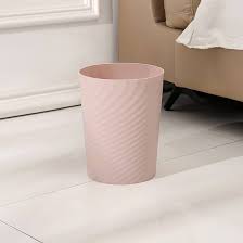 Amazon.com: UUJOLY Plastic Trash Can Wastebasket, Garbage Container Basket  for Bathrooms, Kitchens, Offices, Kids Rooms (Pink, 1 Pack) : Home & ...