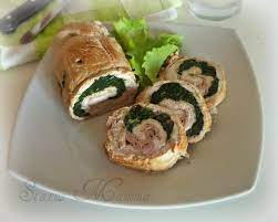 Rotolo di tacchino alle verdure. Rotolo Di Tacchino Ripieno Con Spinaci Status Mamma