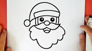 Comment Dessiner Un Pere Noel Youtube