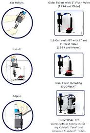 how to fix a toilet water fill valve replacement diy