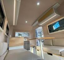 Luxury Camping Caravan Trailers with Toilet Mini Camper