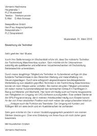 Bewerbungen von führungskräften beinhalten oft lange anschreiben und dicke bewerbungsmappen. Bewerbungsschreiben Techniker