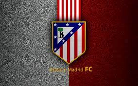 Download Wallpapers Atletico Madrid 4k Spanish Football Club La Liga Atletico Logo Emblem Leather Texture Bilbao Spain Football Besthqwallpapers Com Atletico Madrid Madrid Football Club