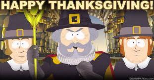 Thanksgiving South Park Happy Thanksgiving Character