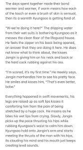 noe on X: wet suits (very short smut? lol) ✨virgin!kyungsoo, scuba  diver!jongin As someone who is hiding all of his life, the very first thing  on Kyungsoo's list is to travel alone.
