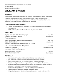 How to write a simple and professional curriculum vitae image credit: Mcgill University Health Centre Clinical Observership In Critical Care Medicine Resume Sample Resumehelp