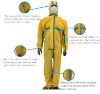 Litai Yellow Medical Disposable Protective Suit Medical ...