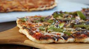 Weber Q Grilled Pizza Weber Recipes Vegetable Recipes Weber Grill Recipes