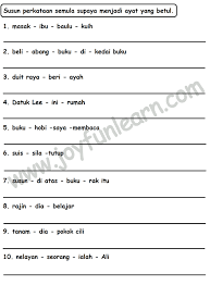 Susun perkataan add to my workbooks (0) download file pdf embed in my website or blog. Standard 1 Susun Perkataan