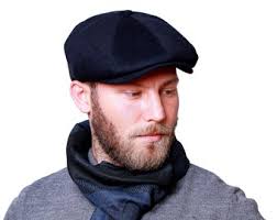 Black Wool 8 Panels Cap, Peaky Blinders Hat, Hatsquare Baker Boy Hat, Irish  Flat Cap, Christmas Gift, Hatsquare Newsboy Cap, Men Scarf Set