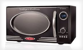 86 A Nostalgia Electrics 50s Style Retro Microwave In Black Or Red 149 99 List Price Free Shipping And Returns Nostalgia Electrics Retro Nostalgia Electrics Black Microwave