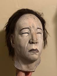 Made a homemade spider man mask