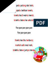 Lagu tiga kupang, saku penuh padi, enam ekor burung, masuk dalam kuali. Papaku Pulang Dari Kota Lirik Lagu Docx