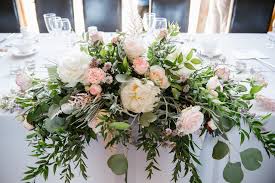 Top Table Blush Pink Wedding Flowers Victoria Williamson Team Gb Cyclist Wedding At Southwood Hall Wedding Table Pink Wedding Top Table Wedding Table Flowers