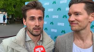 Morten Kjeldgaard og Frederik Haun afslører tvillingernes køn