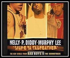 The original recording reached #28 on billboard ' s hot r&b singles chart and #51 on the hot 100. Shake Ya Tailfeather Ringtone Download Free Nelly P Diddy Murphy Lee Mp3 And Iphone M4r World Base Of Ringtones