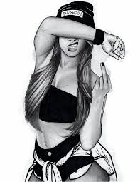 Looking for the best wallpapers? Cartoon Gangster Girl Wallpaper
