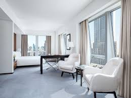Junior Suite With Empire State Building View A Spacious One Bedroom With Luxurious Amenities And A Striki Hotel Suite Luxury Luxury Hotel Small Luxury Hotels
