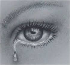 Pencil Drawings Detailed Eye With Tear Focus On The Detail Of The Iris And The Glossy Shading Crying Eye Drawing Eye Drawing Eye Art