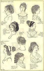 Coiffure Sous Le Directoire 1795 1799 Histoire De La Mode Histoire Du Costume Bijoux Cheveux