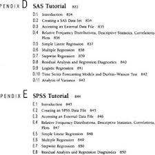• partial least squares regression, which merges regression and factor analysis techniques, may be used even with small datasets to predict a set of response variables from a set of. Pdf A Second Course In Statistics Regression Analysis