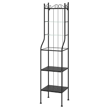 Ronnskar Regal Schwarz 42x176 Cm Ikea Deutschland Regal Schwarz Regal Badezimmer Regal Ikea