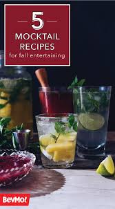 Top 5 Harvest Mocktails Bevmo Mocktail Recipe Fall Recipes Mocktails