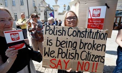 Poland's supreme court constitutional crisis approaches a standoff | Poland | The Guardian